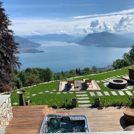 Private Luxury & Silence Retreat With Spectacular View Over The Maggiore *