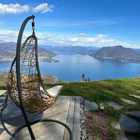 Bed & Breakfast Private Luxury & Silence Retreat With Spectacular View Over The Maggiore Stresa