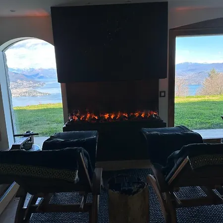 Private Luxury & Silence Retreat With Spectacular View Over The Maggiore Stresa