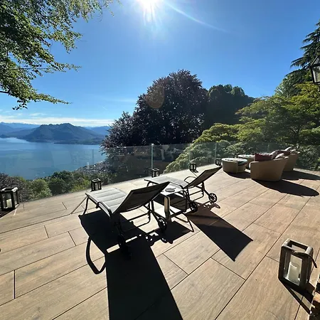 Private Luxury & Silence Retreat With Spectacular View Over The Maggiore Stresa