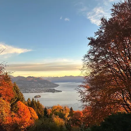 Private Luxury & Silence Retreat With Spectacular View Over The Maggiore ستريزا