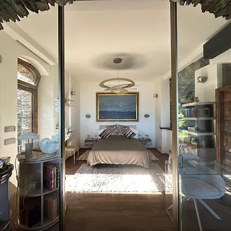 Private Luxury & Silence Retreat With Spectacular View Over The Maggiore Panzió 4*