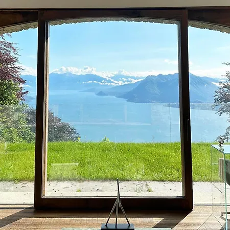 فندق مبيت وإفطار Private Luxury & Silence Retreat With Spectacular View Over The Maggiore