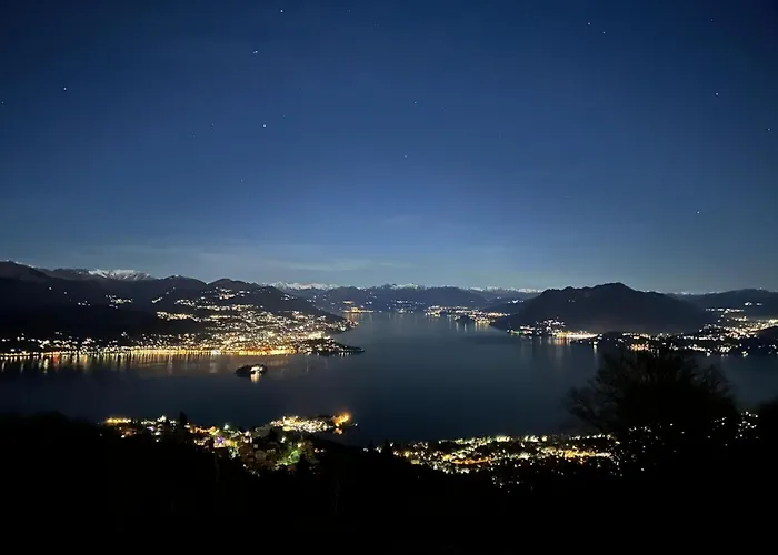 Private Luxury & Silence Retreat With Spectacular View Over The Maggiore Bed & Breakfast Stresa