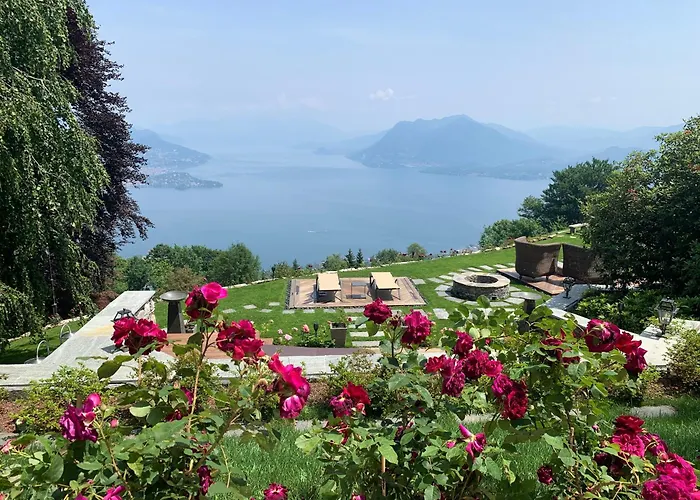Private Luxury & Silence Retreat With Spectacular View Over The Maggiore Stresa