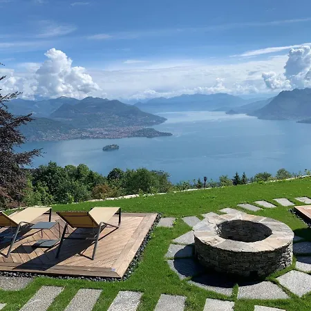 Panzió Private Luxury & Silence Retreat With Spectacular View Over The Maggiore Stresa