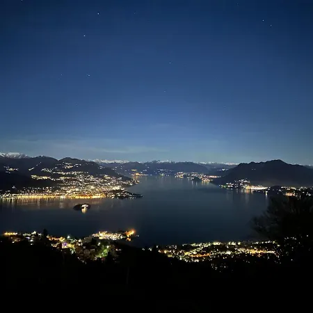 Private Luxury & Silence Retreat With Spectacular View Over The Maggiore Panzió Stresa
