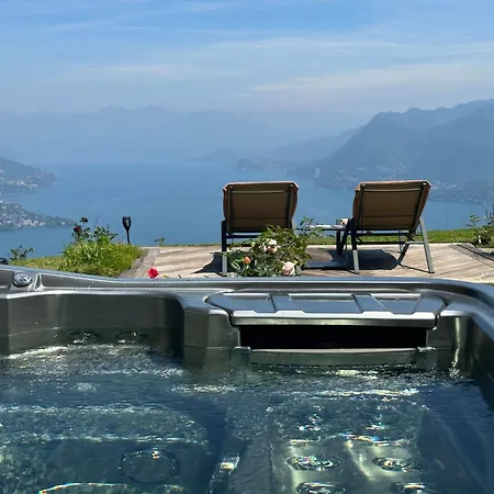 Panzió Private Luxury & Silence Retreat With Spectacular View Over The Maggiore Stresa