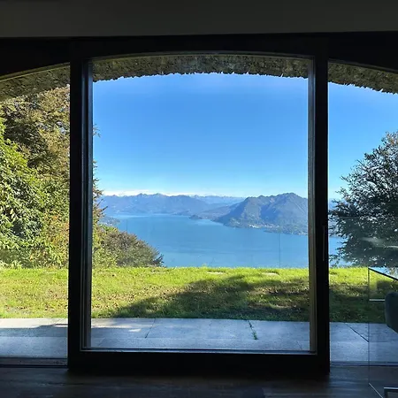Private Luxury & Silence Retreat With Spectacular View Over The Maggiore Panzió Stresa