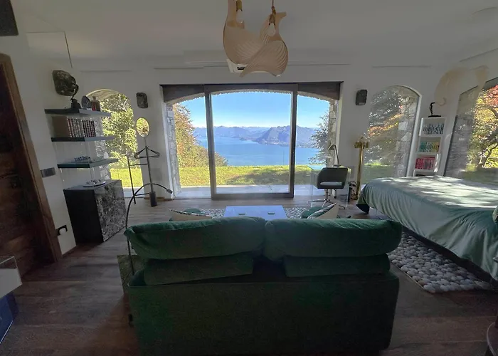 Private Luxury & Silence Retreat With Spectacular View Over The Maggiore 斯特雷萨